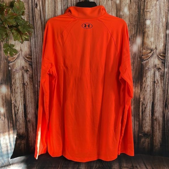 Under Armour Men's Tech 2.0 1/2 Zip Sweater - Phoenix Fire - S - Picture 5 of 10